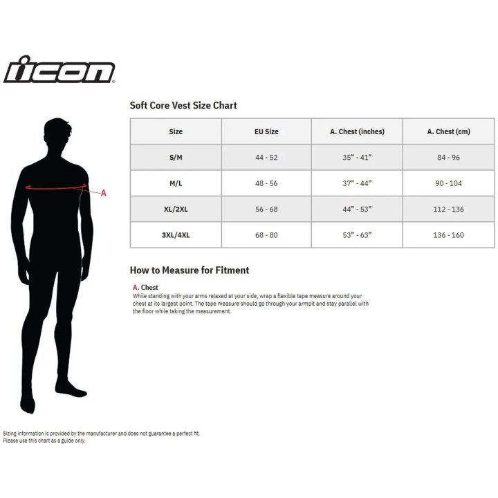 Beskyttelsesvest Softcore Sort/Grå/Rød ICON Small/Medium – billede 6