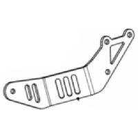 Beslag Akrapovic Sort AKRAPOVIC