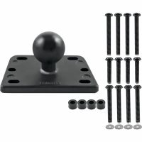 Beslag til bremsevæskebeholder Sort Aluminium RAM MOUNTS