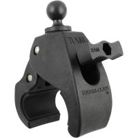 Beslag Tough-Claw med 1" diameter gummikugle Sort RAM MOUNTS