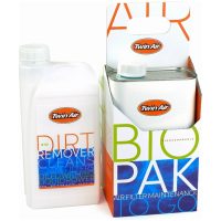 BioPak Air Filter Oil & Cleaner Maintenance Pack - 4 x 1L + 4 x 900g Twin Air