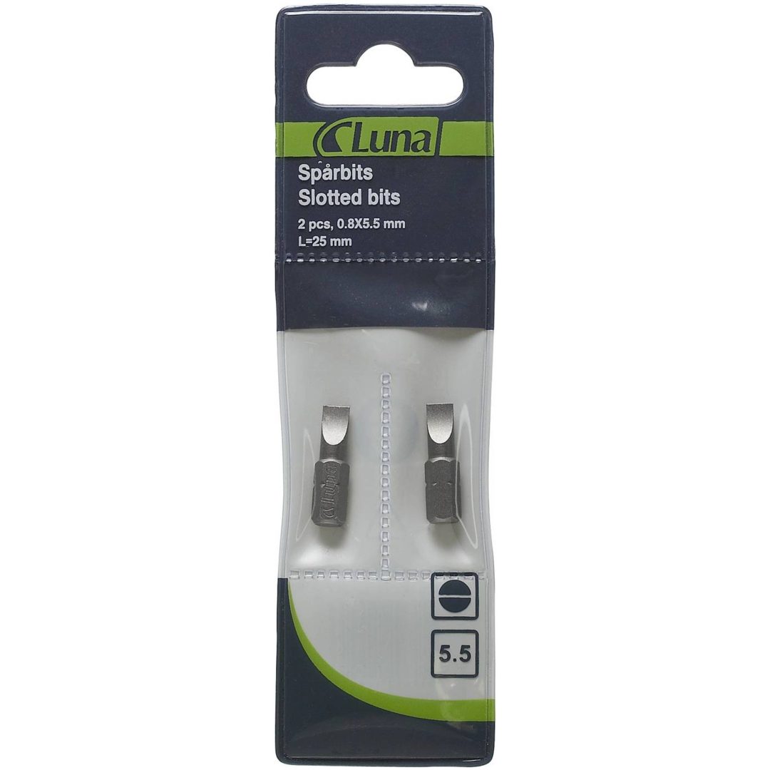 Bits til lige spor Luna BITS 0.6X 3.5 MM (2) – billede 4