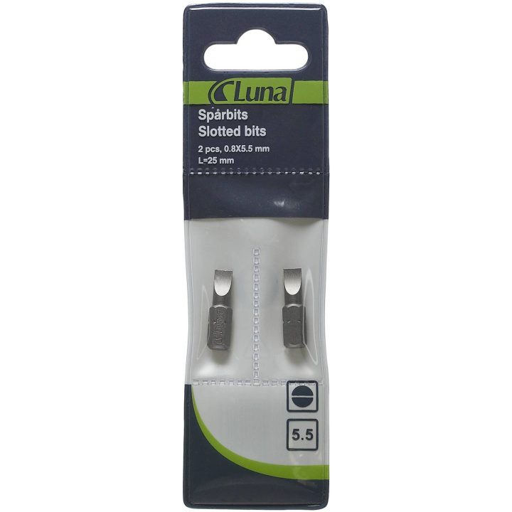 Bits til lige spor Luna BITS 0.6X 3.5 MM (2) – billede 4