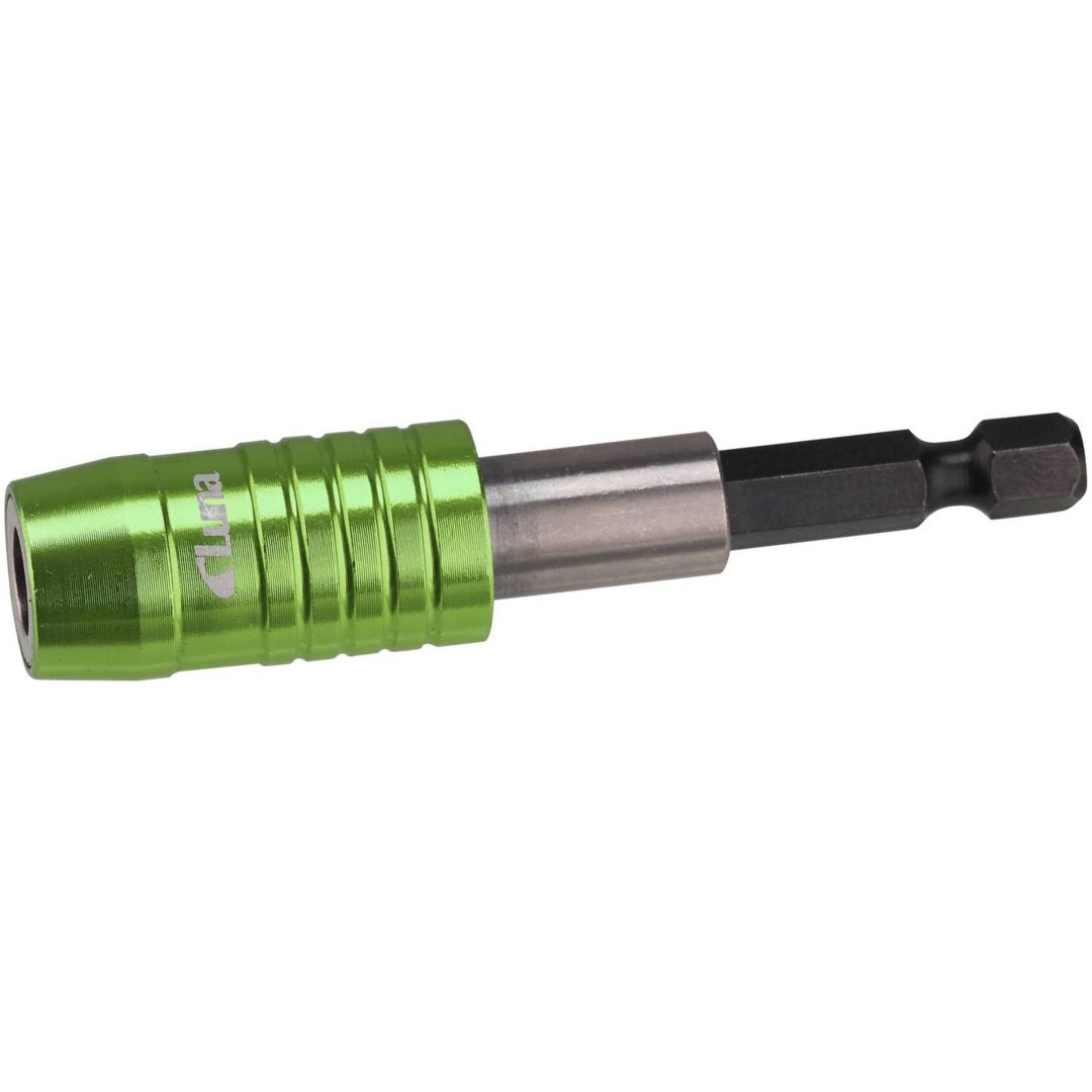 Bitsholder - med hurtigskiftepatron 76 mm Luna BITSHOLDER RINGMAGNET 76MM