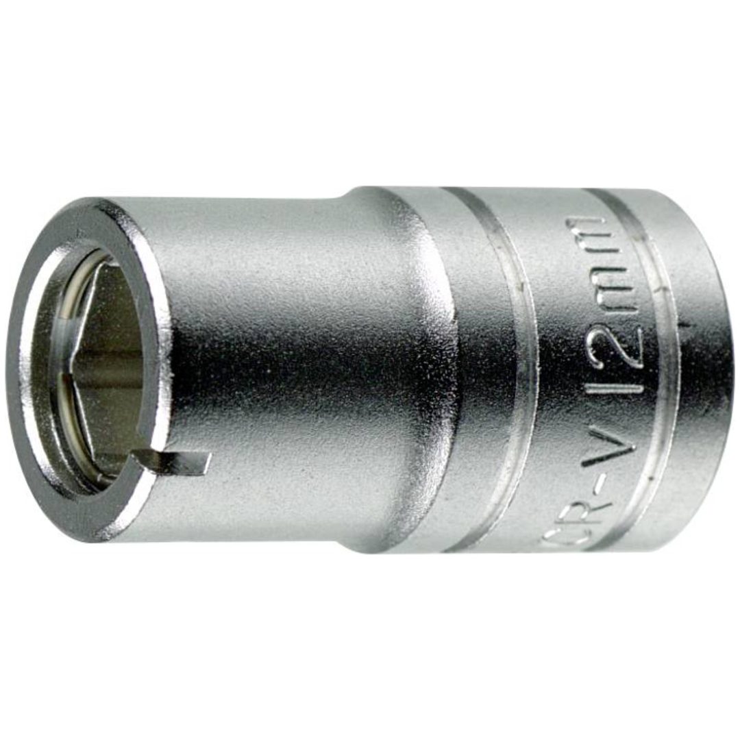 Bitshylse med 1/2" firkantfæste M120061-C / M120062-C Teng Tools BITSHYLSE 1/2 10MM