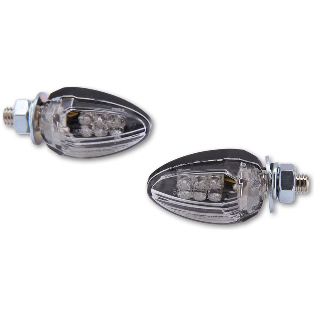 Blinkerhus smart Drop LED Sort/Klar HIGHSIDER