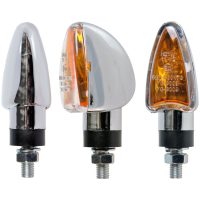 Blinkers Mini Laser Krom E-märkt Par l. 70mm Forte