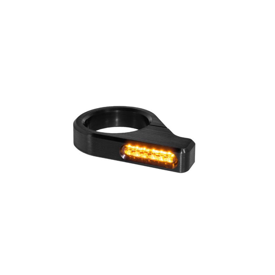 Blinklys Classic Gaffelben 47/49mm Heinz Bikes Sort / Par