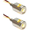 Blinklys Clear/Guld 3 Beam Bolt Lights K+S TECHNOLOGIES Baglygte/Nummerpladelys – miniature 1