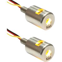 Blinklys Clear/Guld 3 Beam Bolt Lights K+S TECHNOLOGIES