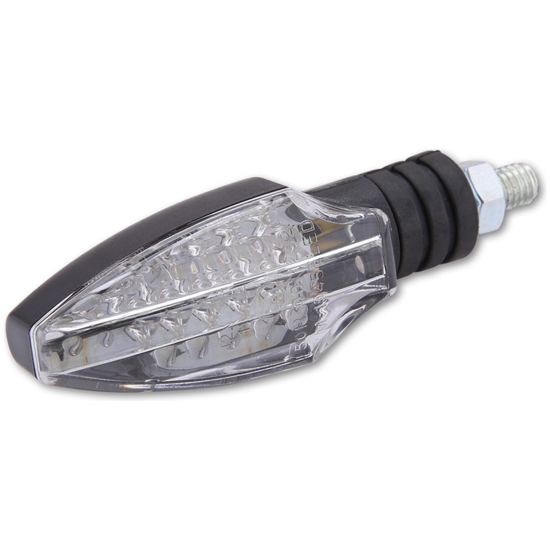 Blinklys Como LED Sort/Transparent HIGHSIDER – billede 2
