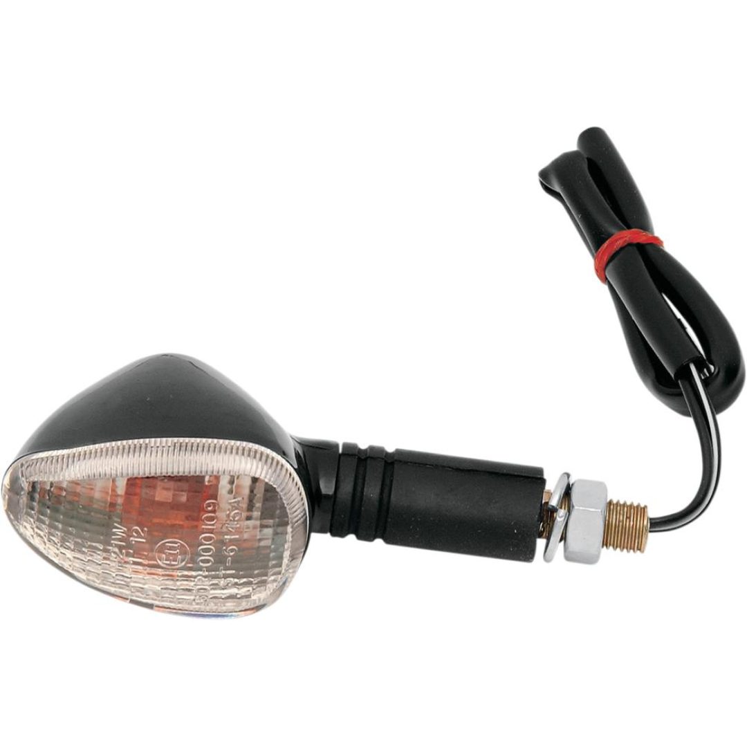 Blinklys Compact Flexible Marker Lights Klar/Sort K&S Technologies MARKER LIGHT D/F BLK CLR