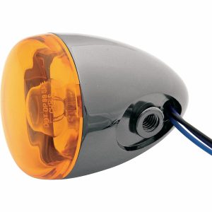 Blinklys Custom Orange/Sort/Nikkel CHRIS PRODUCTS