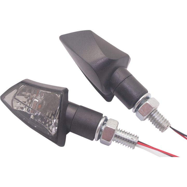 Blinklys LED E-mærket Klar/Sort PARTS EUROPE Blinklys – billede 2