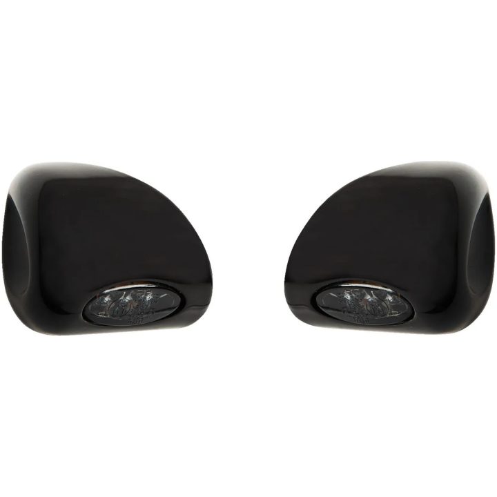 Blinklys Led Elypse Foran Røgfarvet/Sort KODLIN USA Blinklyssæt – billede 6