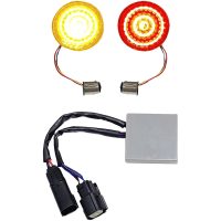 Blinklys LED Smart 1157 Bullet Røgfarvet CUSTOM DYNAMICS