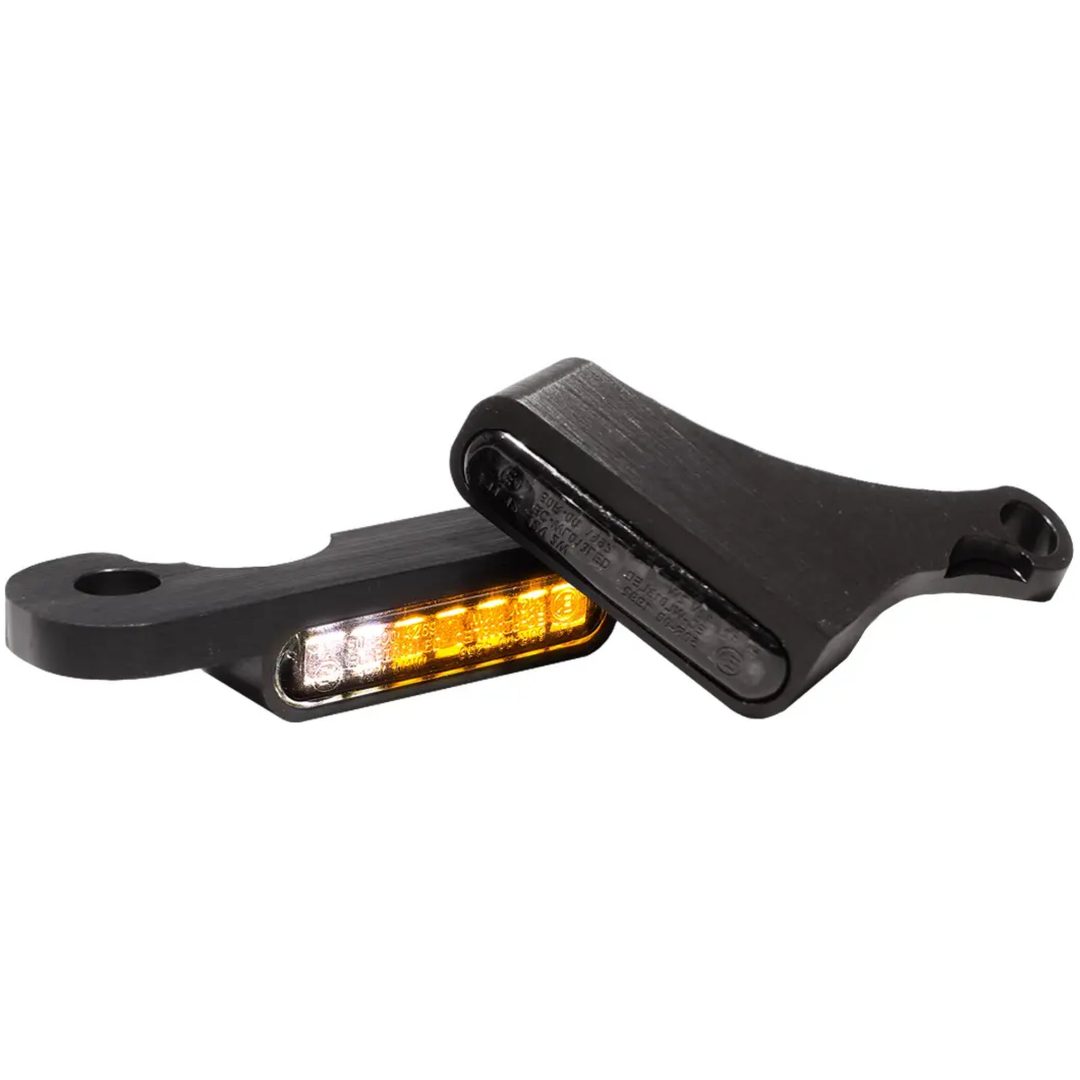 Blinklys LED Styr Sort Orange HEINZ BIKES – billede 3