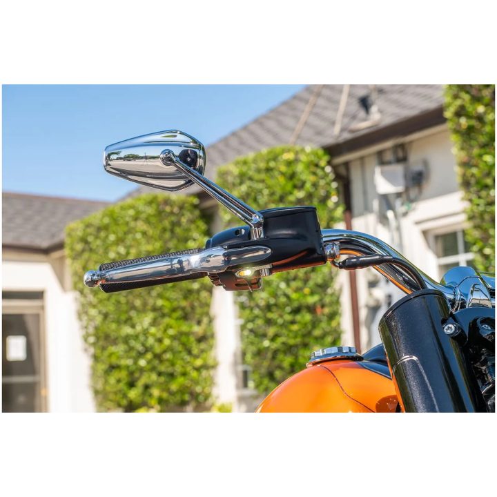 Blinklys Legit Elypse 2-1 Led Sort/Anodiseret KODLIN MOTORCYCLE Blinklys – billede 5
