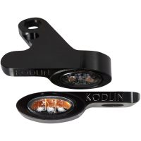 Blinklys Legit Elypse 2-1 Led Sort/Anodiseret KODLIN USA