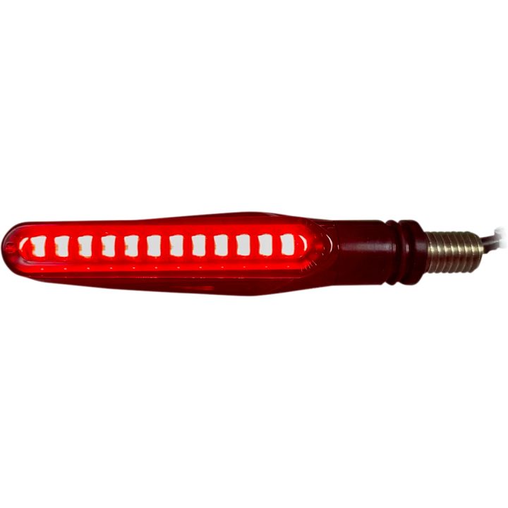 Blinklys Mini Led Bag Rød CUSTOM DYNAMICS Blinklys – billede 2