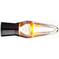 Blinklys Mo-blaze Ice Klar/Sort/Anodiseret MOTOGADGET
