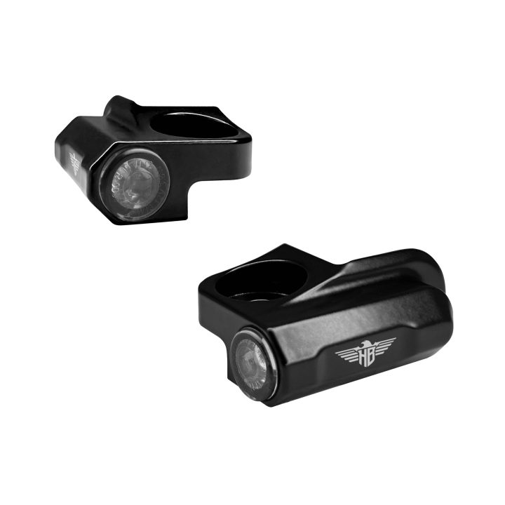 Blinklys Nano med positionslys Sort HEINZ BIKES – billede 2