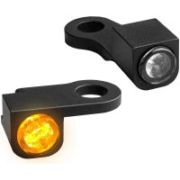 Blinklys Nano Series Styre Amber/Klar/Sort HEINZ BIKES