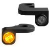 Blinklys Nano Series Styre Amber/Klar/Sort HEINZ BIKES Blinklys – miniature 1