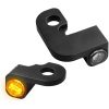 Blinklys Nano Series Styre Amber/Klar/Sort HEINZ BIKES Blinklys – miniature 1