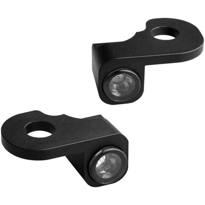 Blinklys Nano Series Styre Amber/Klar/Sort HEINZ BIKES Blinklys – billede 4