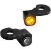 Blinklys Nano Series Styre Amber/Klar/Sort HEINZ BIKES Blinklys – miniature 1