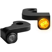 Blinklys Nano Series Styre Amber/Klar/Sort HEINZ BIKES