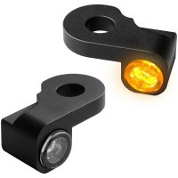 Blinklys Nano Series Styre Amber/Klar/Sort HEINZ BIKES