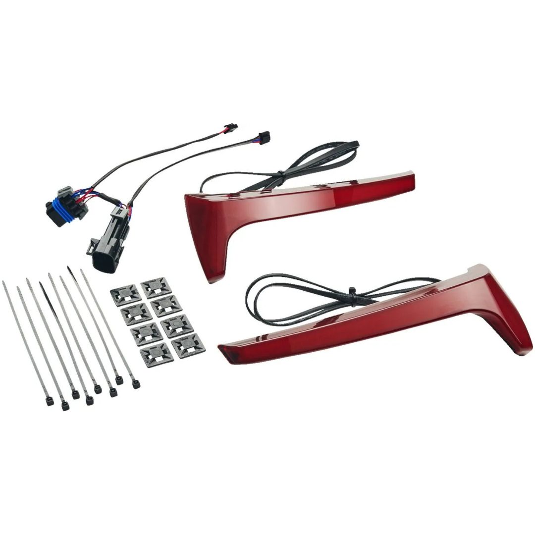 Blinklys og lygter Saddlebag Red Lens Rød CIRO Sidetaske lampe