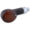 Blinklys smart Micro-Flash Mini Glødepære Sort/Røget HIGHSIDER – miniature 2
