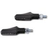 Blinklys Smart Shorty-Fin LED Sort/Røget HIGHSIDER – miniature 1