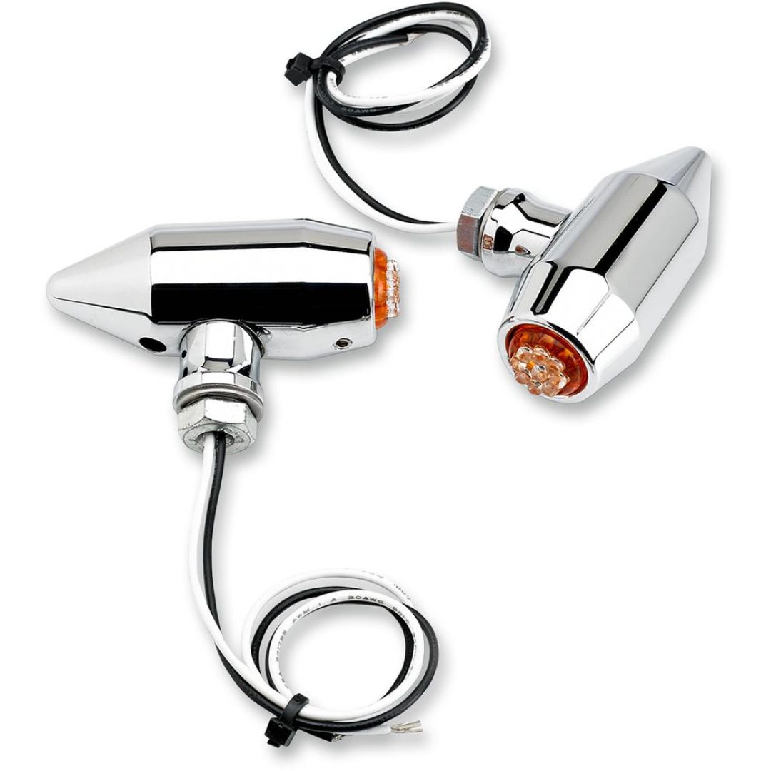 Blinklys Vega Led Centreret Orange/Krom JOKER MACHINE Blinklys