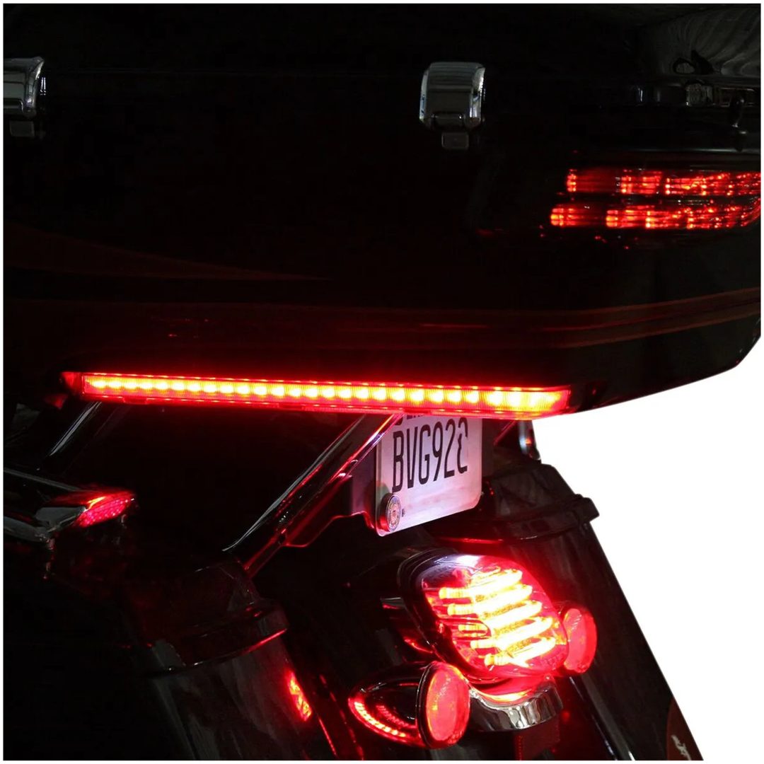 Blinklysarme Probeam® Led Røget/Rød/Sort CUSTOM DYNAMICS Tour Pak-armar