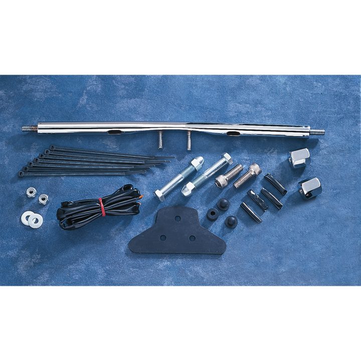Blinklysflyttesæt Bag Chrome Rear Chrome DRAG SPECIALTIES RR TS RELOC KT FX XL73-01 – billede 2