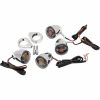Blinklyssæt Custom Deuce-style Led Røgfarvet/Krom DRAG SPECIALTIES TURN SIGNAL KIT, RED-SMK – miniature 1