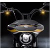Blinklyssæt Styr Led Klar/Sort HEINZ BIKES Blinklyssæt – miniature 4