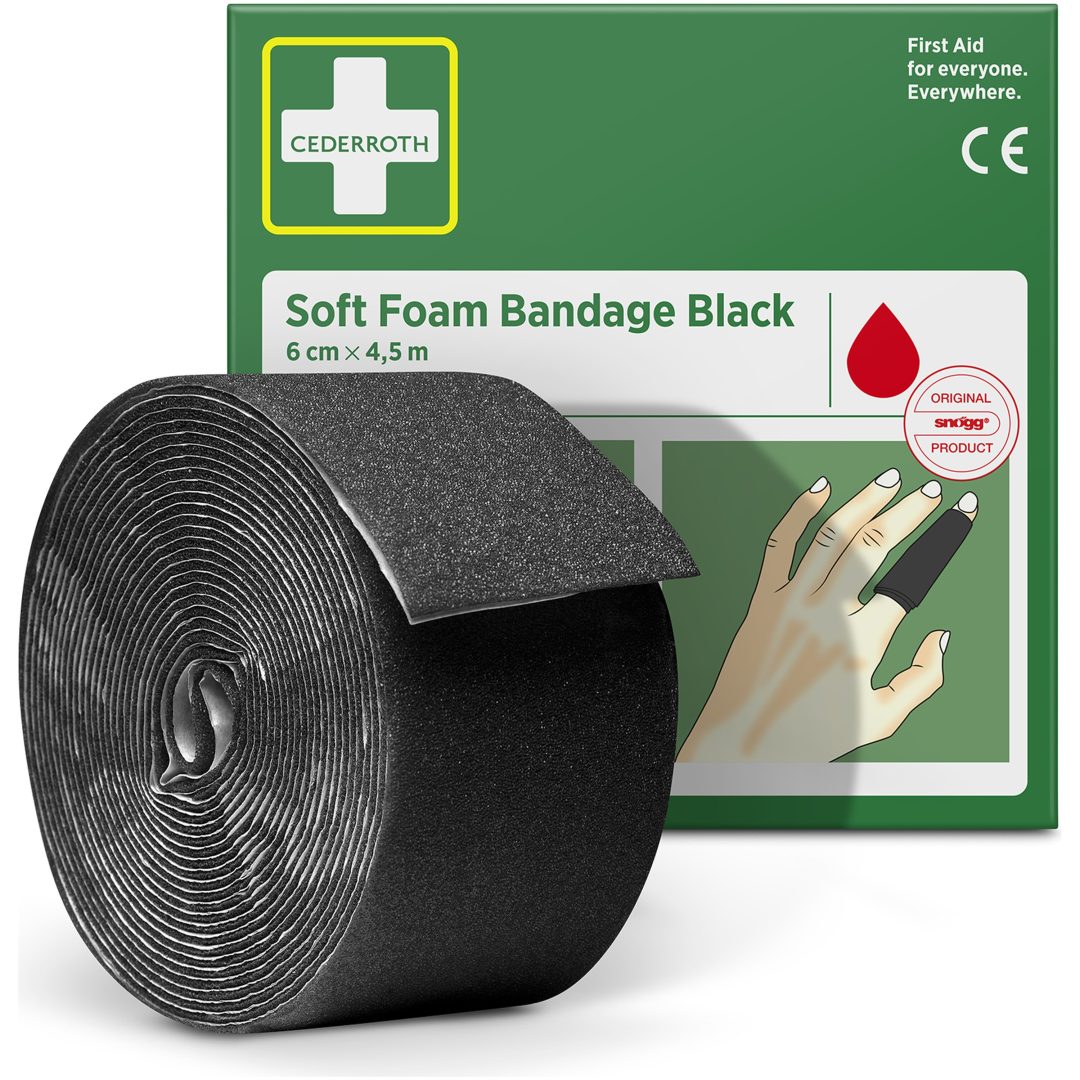 Blød skumforbinding Dirty Sort Cederroth – billede 4