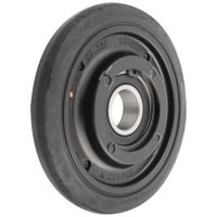 Boggiehjul 135 mm Svart Kimpex