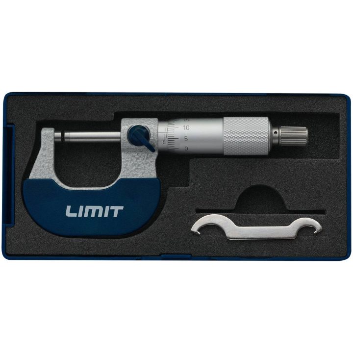 Bøjlemikrometer MMA 25 / 75 /100 / SÆT LIMIT MIKROMETER LIMIT MMA 0-25MM – billede 2