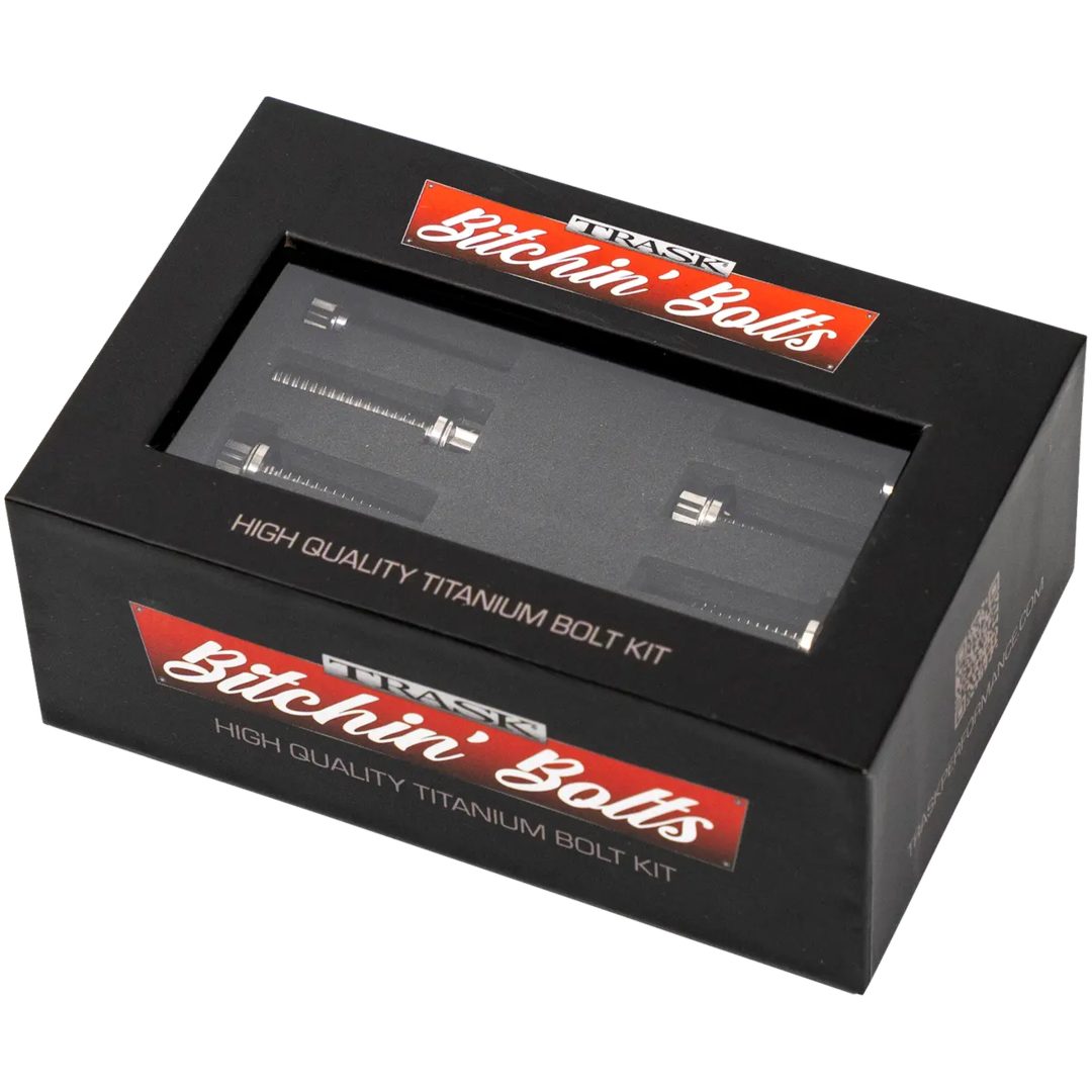 Bolt Kit Lifter Block Titanium Silver TRASK