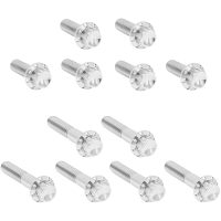 Bolt Kit Rocker Box 12-Point Titanium Poleret Sølv ARLEN NESS
