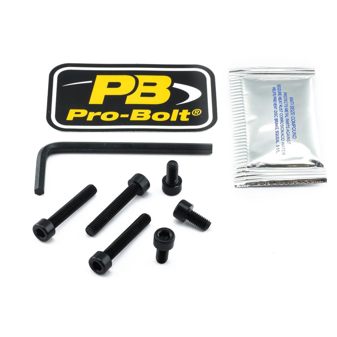Bolte tankdæksel Standard 6-pak PRO BOLT Sort