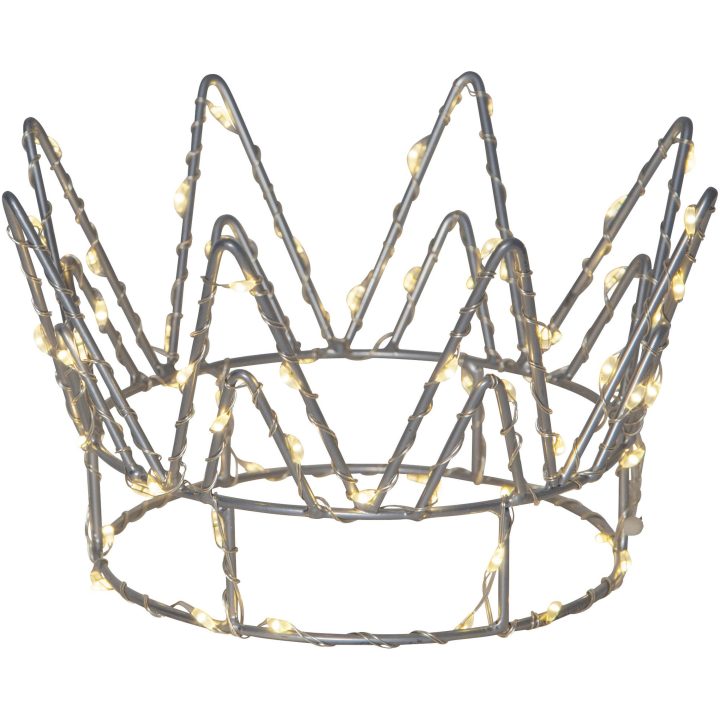 Borddekoration Crown Sølv Star Trading – billede 8