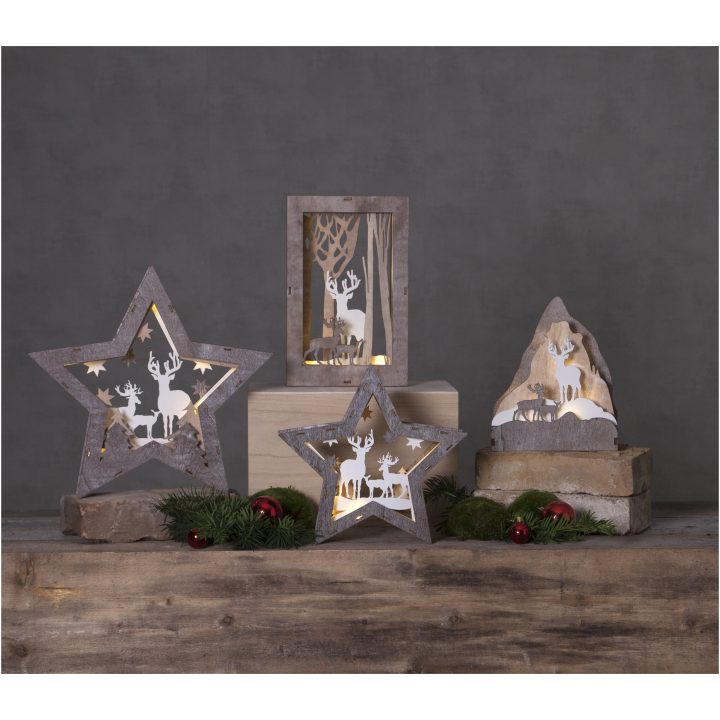 Borddekoration Fauna Brun Star Trading 24 x 25 cm – billede 8