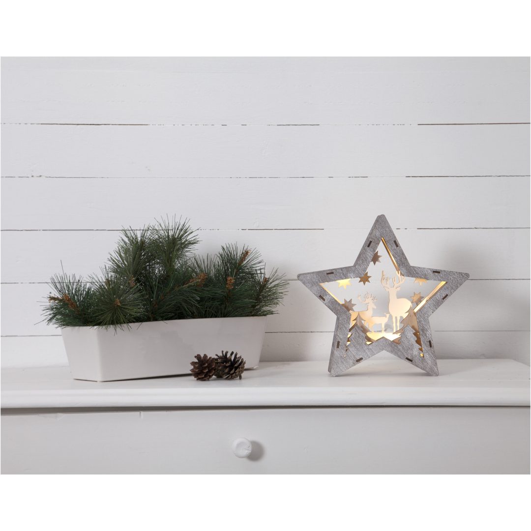 Borddekoration Fauna Brun Star Trading 24 x 25 cm – billede 6